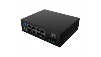 Lanberg Switch PoE 4xBT 4xAT 4xSFP Din Unmanagment Gigabit Ethernet | ILGE-8P-2S-120 | Unmanaged | Din rail