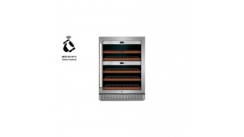 Caso | Wine cooler | WineChef Pro 40 | Energy efficiency class G | Showcase | Free standing | Bottles capacity Up to 40 bottles | Cooling type Compressor technology | Stainless steel/Black