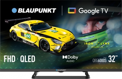 Blaupunkt QLED TV | 32QBG6000S | 32 | Smart TV | Google TV | Black