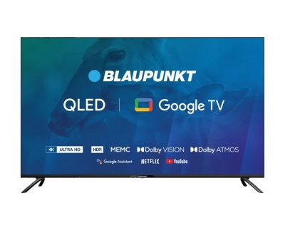Blaupunkt 50QBG6000S 50” (126cm) QLED 4K Ultra HD Google TV, Dolby Vision, Dolby Atmos | Blaupunkt