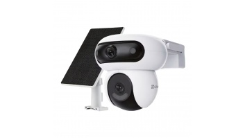 EZVIZ CS-HB90/SP Battery-Powered Outdoor Dual Camera Kit with Solar Panel (2x4 MP, 10400 mAh, IP65)