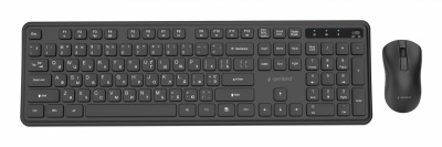KEYBOARD +MOUSE WRL CYRILLIC/BK KBS-WPS-01-CYRL GEMBIRD