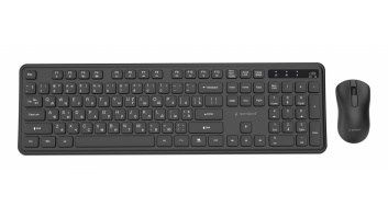 KEYBOARD +MOUSE WRL CYRILLIC/BK KBS-WPS-01-CYRL GEMBIRD