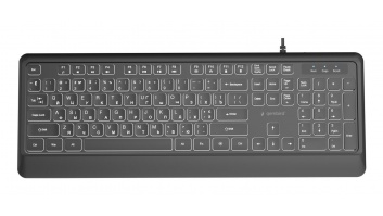 KEYBOARD MULTIMEDIA USB CYRILL/BLACK KB-UML-04-CYRL GEMBIRD