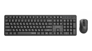 KEYBOARD +MOUSE WRL CYRILLIC/BLACK KBS-WMS-01-CYRL GEMBIRD