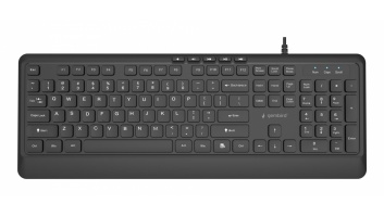 KEYBOARD MULTIMEDIA USB ENG/BLACK KB-MCH-05 GEMBIRD