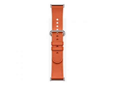 Xiaomi | Leather Quick Release Strap | Coral orange | Stainless steel/Calf leather | Fits wrists 135-205 mm
