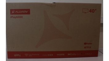 SALE OUT. Allview | 40iPlay6000-F/1 | 40" (101 cm) | Smart TV | VIDAA | FHD | Black | DAMAGED PACKAGING