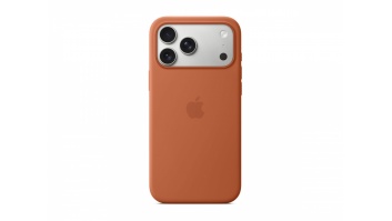 Apple iPhone 17 Pro Max Silicone Case with MagSafe – Terra Cotta | Apple