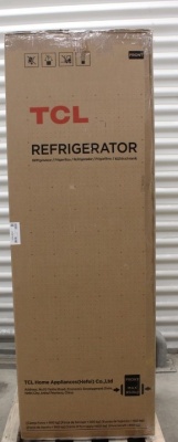 SALE OUT. TCL Refrigerator | RP340BSD1 | Energy efficiency class D | Free standing | Combi | Height 185 cm | No Frost system | Fridge net capacity 223 L | Freezer net capacity 117 L | Display | 35 dB | Grey | DAMAGED PACKAGING, DENT ON DOOR AND TOP