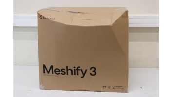 SALE OUT. Fractal Design Meshify 3 Ambience Pro RGB Black TG | SALE OUT. SALE OUT. Fractal Design Meshify 3 | Ambience Pro RGB Black TG Light Tint | ATX | DAMAGED PACKAGING, DAMAGED PAINT ON TOP