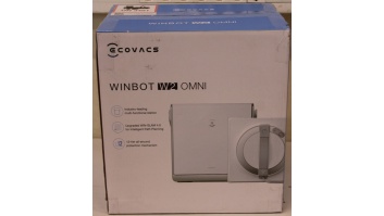 SALE OUT. Ecovacs | Window Cleaning Robot | WINBOT W2 OMNI | Corded | 2800 Pa | White | USED, DIRTY, SCRATCHED, MISSING LIQUID BOTTLE