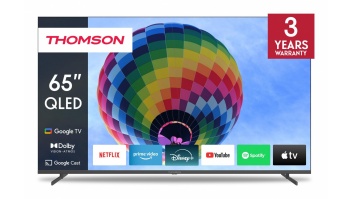 TV Set|THOMSON|65"|4K/Smart|QLED|3840x2160|Wireless LAN|Bluetooth|Google TV|Dark Grey|65QG4S14