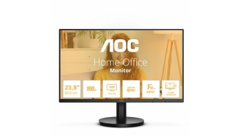 LCD Monitor|AOC|24"|Panel VA|1920x1080|16:9|100 Hz|Matte|1 ms|Speakers|Tilt|Colour Black|24B3HMA2