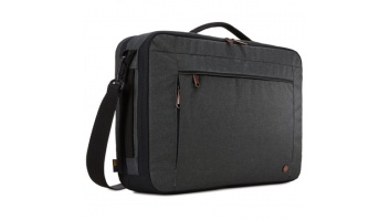 Case Logic | Era Hybrid Briefcase | Fits up to size 15.6 " | Messenger - Briefcase/Backpack | Shoulder strap | Obsidian