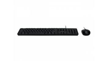 Acer Combo 100, AKW900 + AMW920 | Keyboard and Mouse Set | Wired | Mouse included | US International | Black | Retail Pack