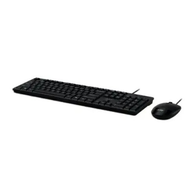 Acer Combo set, wired keyboard and mouse, AAK400, USI (Retail Pack) | Acer AAK400 | Keyboard and Mouse Set | Wired | US | Black | Retail Pack