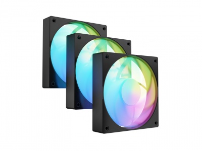 Fury Fan Sai S12 ARGB PWM, Black 3-pack | Fury