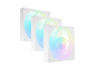 Fury Fan Sai S12 ARGB PWM, White 3-pack | Fury