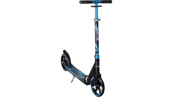 Muuwmi Aluminium Scooter Plus skrejritenis 205 mm, zils - melns