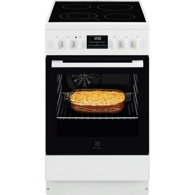 Electrolux 500 SurroundCook elektriskā plīts ar elektrisko cepeškrāsni, balta, 50cm
