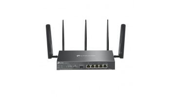 Wireless Router|TP-LINK|Omada 4G+ Cat6 AX3000 Gigabit VPN Router|Wi-Fi 6 (802.11ax)|Data speed 2402 Mbit/s|Ethernet WAN Yes|SIM card slot Yes|Ethernet LAN Yes|5xLAN ports|ER706W-4G