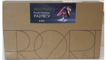 SALE OUT. Asus | ProArt Display Professional Monitor | PA278CV | 27 " | IPS | WQHD | 16:9 | 75 Hz | 5 ms | 2560x1440 | 350 cd/m² | HDMI ports quantity 2 | Gray | Warranty 24 month(s) | DAMAGED PACKAGING