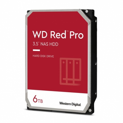 HDD|WESTERN DIGITAL|Red Pro|6TB|SATA 3.0|256 MB|7200 rpm|3,5"|WD6005FFBX