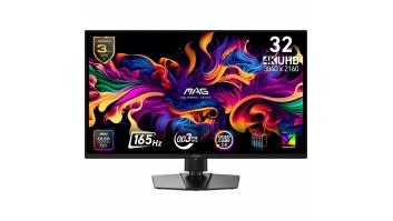 Monitor|MSI|31.5 "|3840 x 2160 pixels|4K Ultra HD|Native aspect ratio 16:9|QD-OLED|Flat|MAG322UPQD-OLEDE16