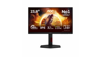 LCD Monitor|AOC|23.8 "|1920 x 1080 pixels|Full HD|Native aspect ratio 16:9|LED|Flat|24G4ZR