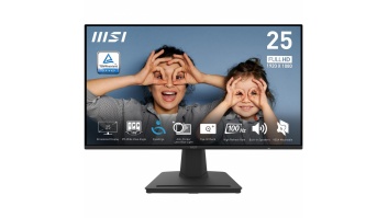 LCD Monitor|MSI|PRO MP252|24.5"|Panel IPS|1920x1080|16:9|100Hz|Matte|1 ms|Speakers|Tilt|Colour Black|PROMP252