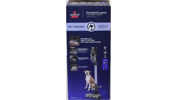 SALE OUT. Bissell Stick Vacuum | PowerClean FurFinder Select | Cordless operating | 200 W | 25.2 V | Operating time (max) 40 min | Black/Titanium/Lake Blue | Warranty 24 month(s) | Battery warranty 24 month(s) | DEMO