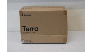 SALE OUT. Fractal Design PC Case Terra Graphite | SALE OUT. SALE OUT. Fractal Design PC Case | Terra | Graphite | Mini ITX | DAMAGED PACKAGING
