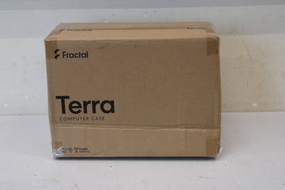 SALE OUT. Fractal Design PC Case Terra Graphite | SALE OUT. SALE OUT. Fractal Design PC Case | Terra | Graphite | Mini ITX | DAMAGED PACKAGING