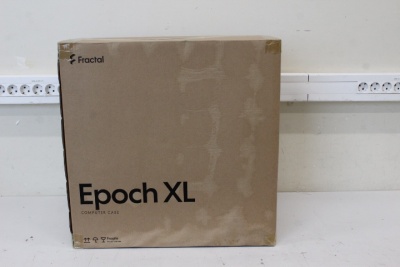 SALE OUT. Fractal Design Epoch XL Computer Case, White TG RGB Clear Tint | SALE OUT. Fractal Design Case | Epoch XL | White TG RGB Clear Tint | ATX | DAMAGED PACKAGING