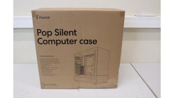 SALE OUT. Fractal Design Pop Silent Black TG Clear Tint | SALE OUT. Fractal Design Pop Silent | Side window | Black TG Clear Tint | ATX, mATX, Mini ITX | DAMAGED PACKAGING | ATX