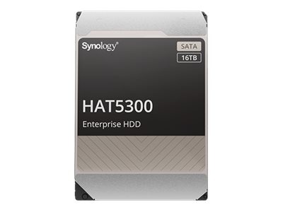 Synology | Enterprise HDD | (HAT5300-16T) | 7200 RPM | 16000 GB | HDD