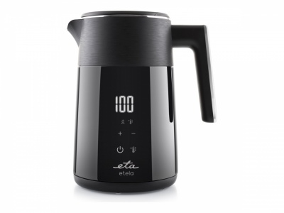 Kettle | ETA Etela 9596 90000 | ETA 2200 W | Electric | 1.5 L | Stainless steel | 360° rotational base | Black