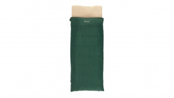 Outwell Contour Prime Green | Sleeping Bag | 220 x 85 cm | -13 to 16 °C | Right Zipper