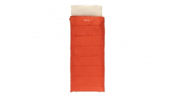Outwell Contour Lux Red | Sleeping Bag | 220 x 85 cm | -19 to 15 °C | Right Zipper