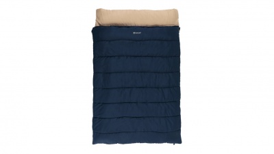Outwell Contour Lux Deep Blue | Sleeping Bag | 220 x 145 cm | -22 to 12 °C | Both Side Zipper