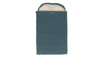 Outwell Camper Lux Double Blue | Sleeping Bag | 235 x 150 cm | -16 to 5 °C | Both Side Zipper