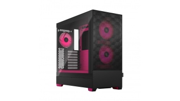 Fractal Design | Pop Air RGB | Side window | Magenta Core TG Clear Tint | ATX, mATX, Mini ITX | ATX