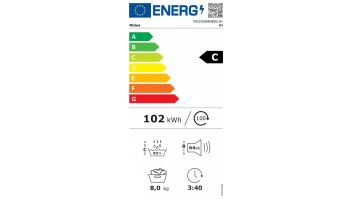 Midea MD110H80/W-HR Dryer Machine, C, 8 kg