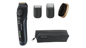 Rowenta Beard Trimmer | TN3804E0 Virtuo | Cordless | Number of length steps 39 | Black/Blue