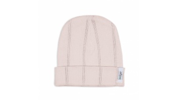 Lodger Beanie Pointelle bērnu cepurīte, Powder, 0-6 mēn.
