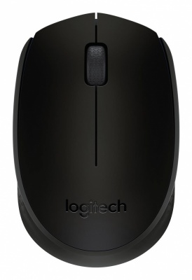 MOUSE USB OPTICAL WRL B170/BLACK 910-004798 LOGITECH