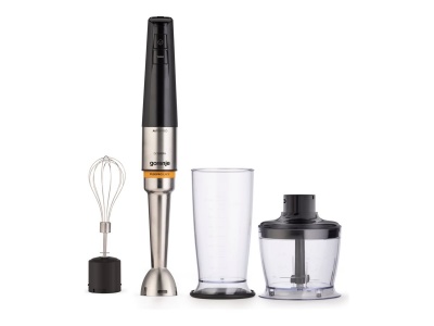 Gorenje HBX1200EB | 1200 W | Hand Blender | Jar material Plastic | Jar capacity 0.8 L | Stainless steel