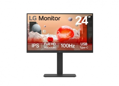 LG | 24BA750-B | 23.8 " | IPS | FHD | 16:9 | 100 Hz | 5 ms | 1920 x 1080 pixels | 200 cd/m² | HDMI ports quantity 1 | Black
