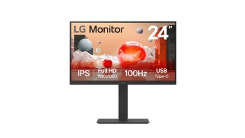 LG | 24BA750-B | 23.8 " | IPS | FHD | 16:9 | 100 Hz | 5 ms | 1920 x 1080 pixels | 200 cd/m² | HDMI ports quantity 1 | Black